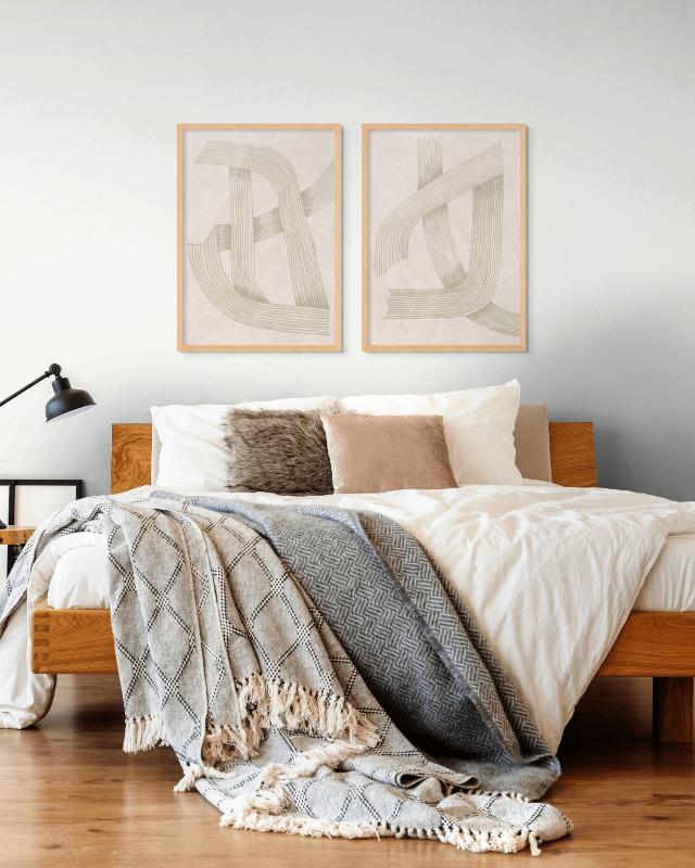 Abstract Sophisticated Line II Art Print