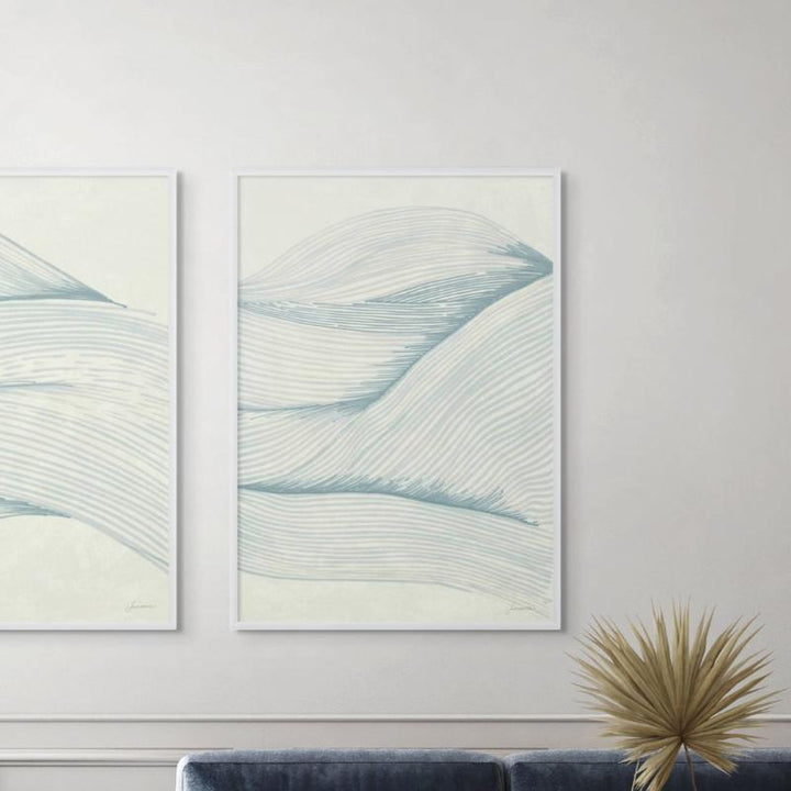 Ocean in Lines II Art Print