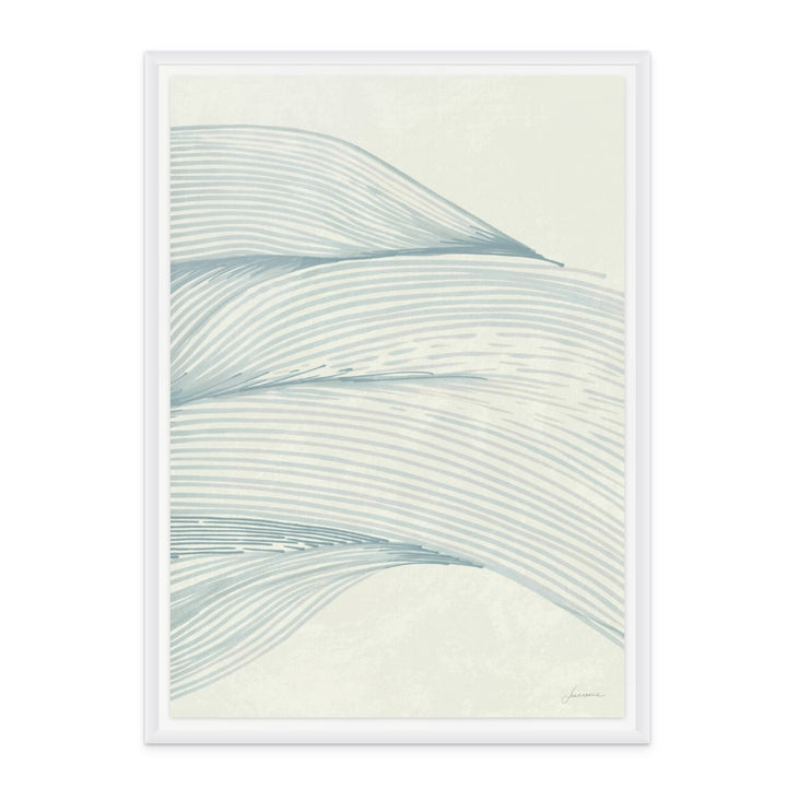 Ocean in Lines Art Print