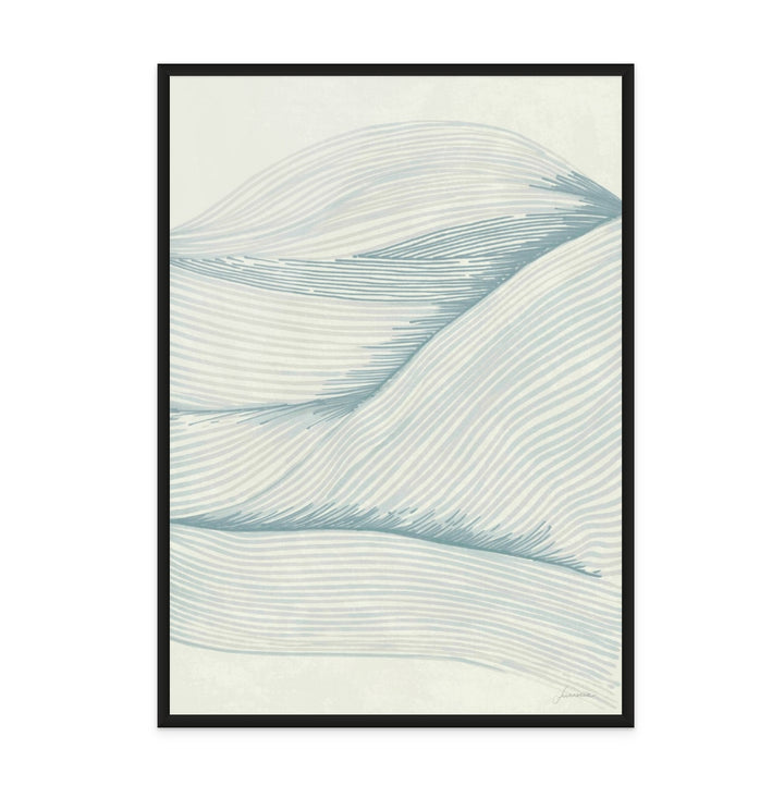 Ocean in Lines II Art Print