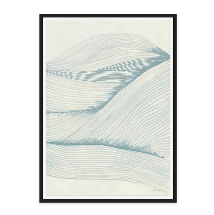 Ocean in Lines II Art Print