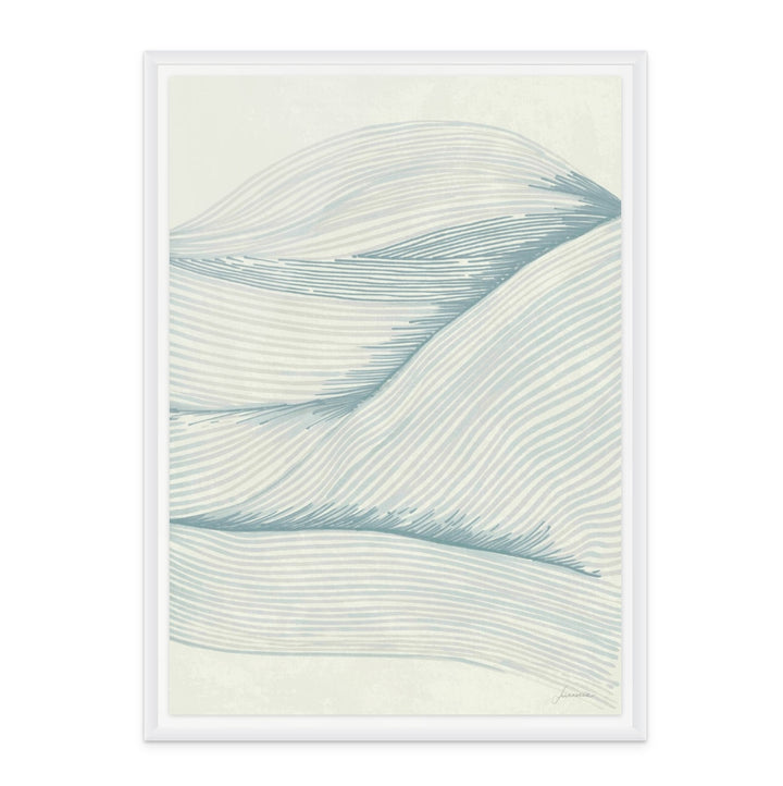 Ocean in Lines II Art Print