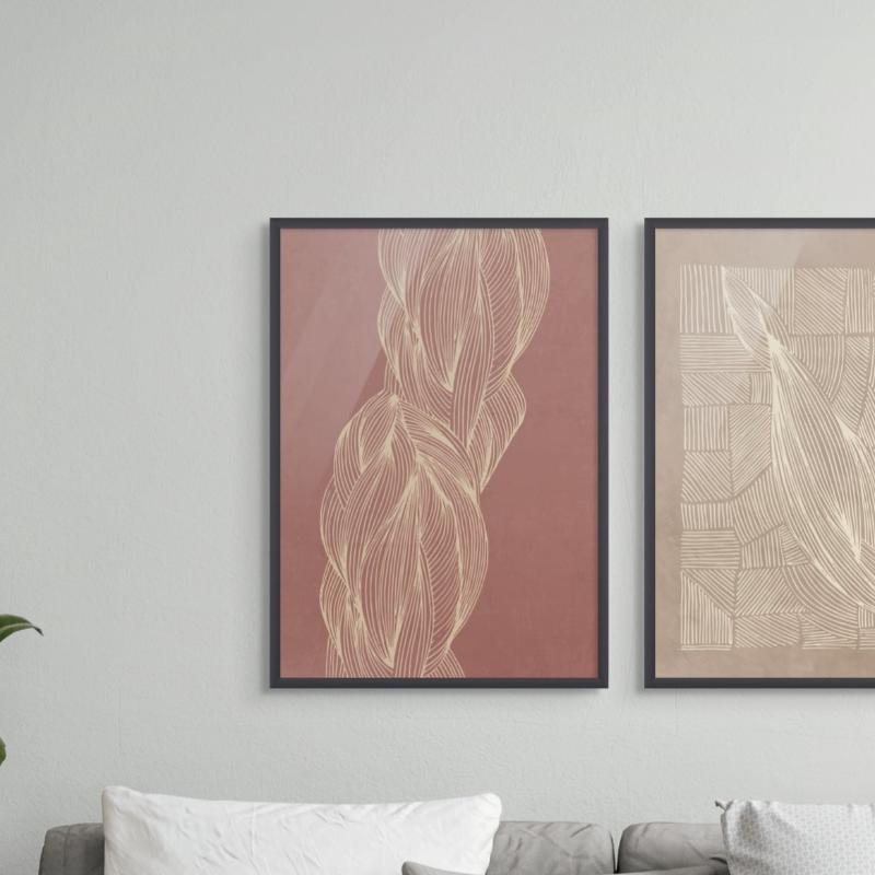 Interlacing Art Print