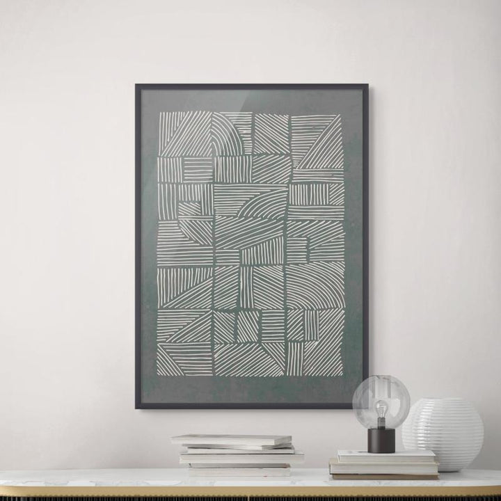 Irregular Pattern Art Print