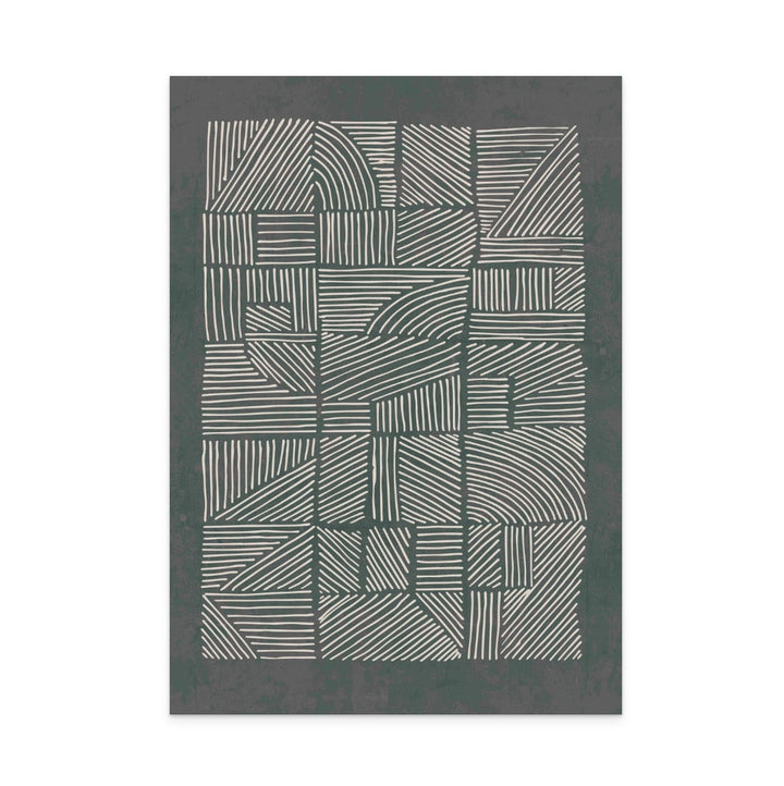 Irregular Pattern Art Print