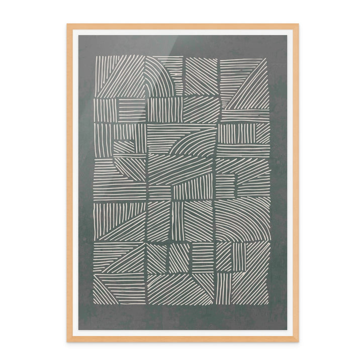 Irregular Pattern Art Print