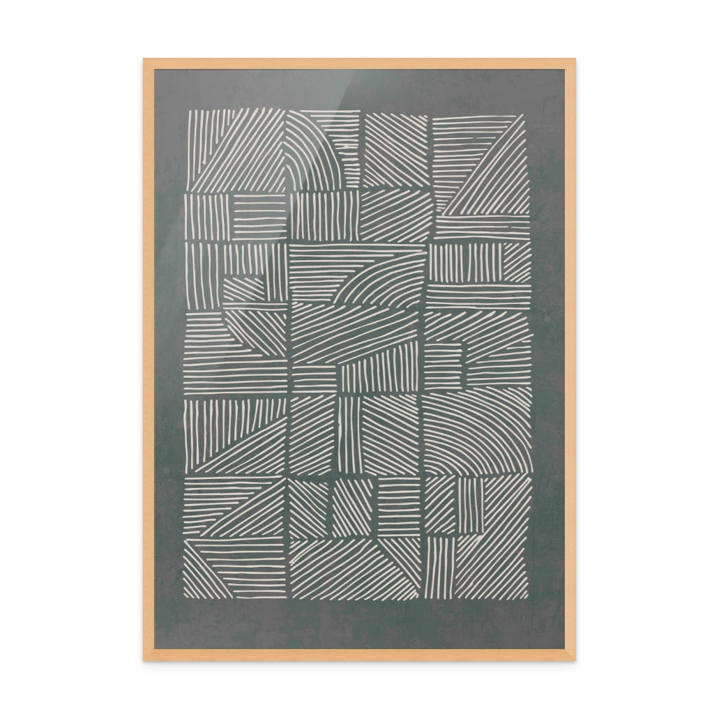 Irregular Pattern Art Print