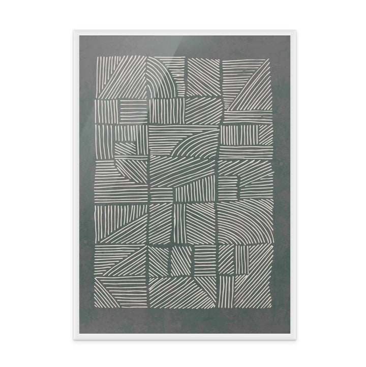 Irregular Pattern Art Print