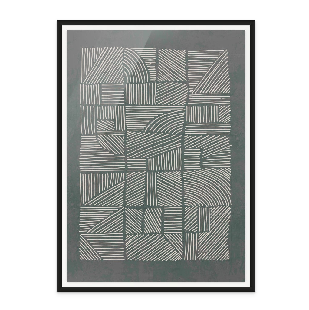 Irregular Pattern Art Print