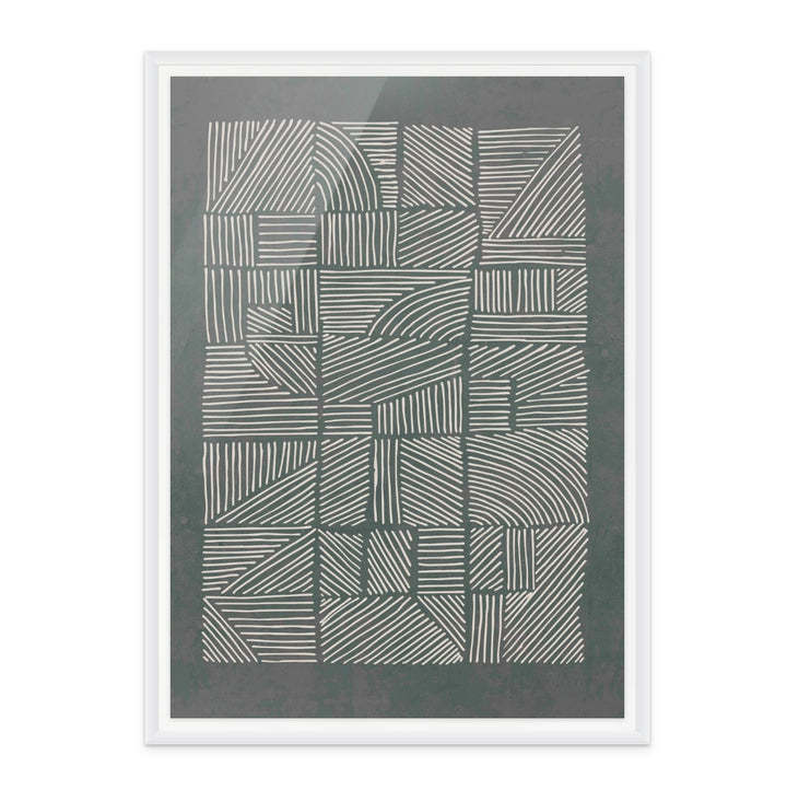 Irregular Pattern Art Print