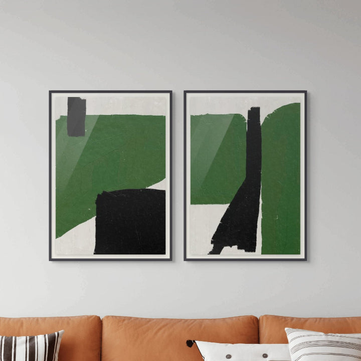 Set "Abstract Terrain" Art Prints