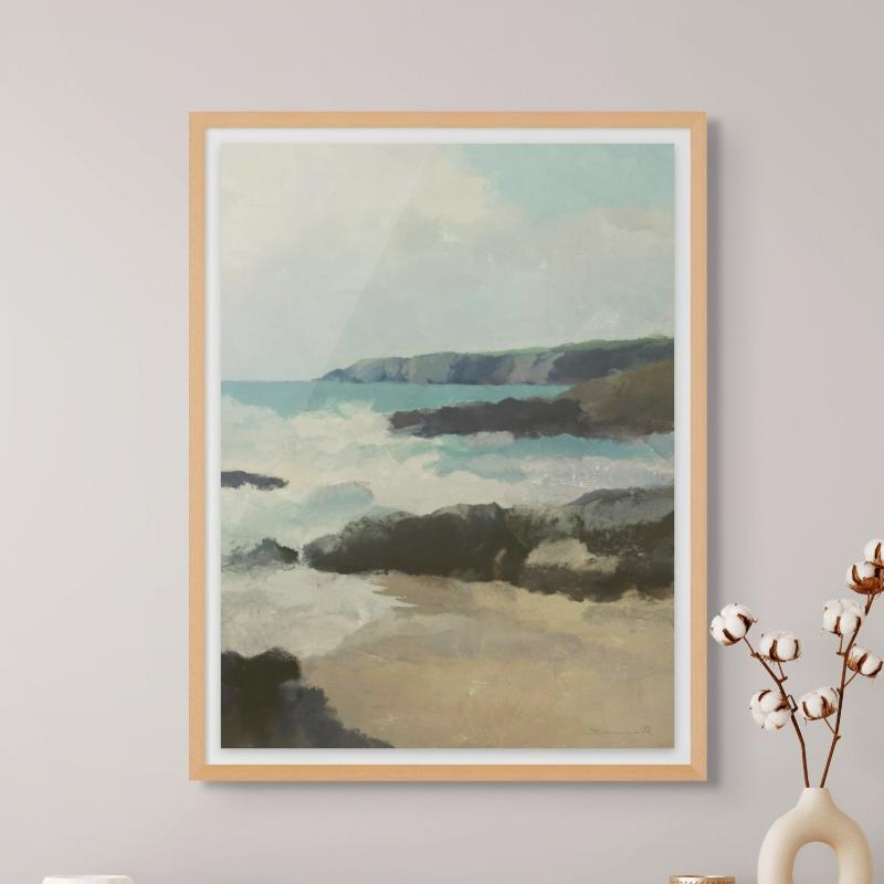 Rocky Beach Art Print