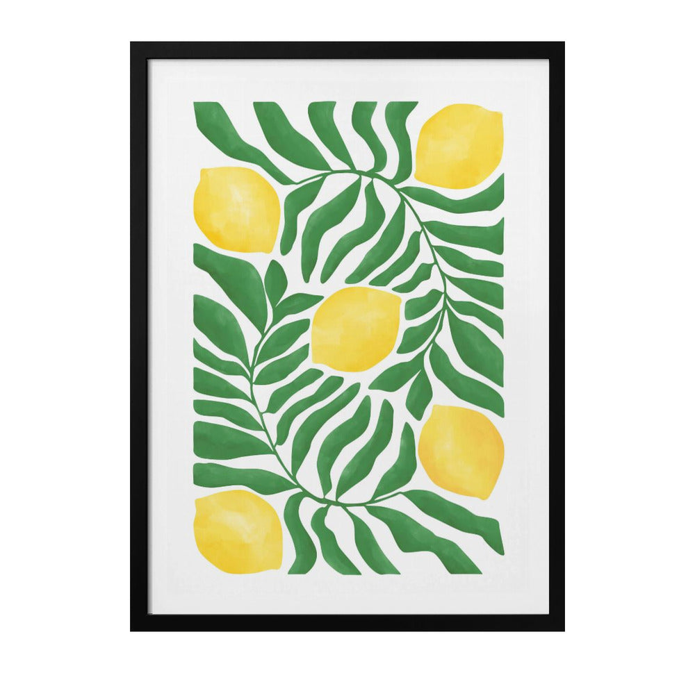 Lemons Art Print