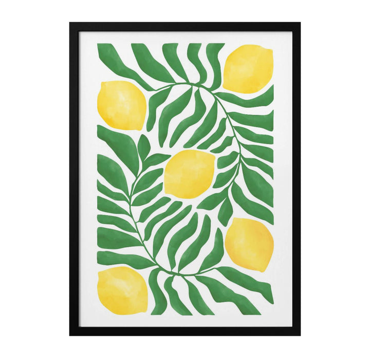 Lemons Art Print