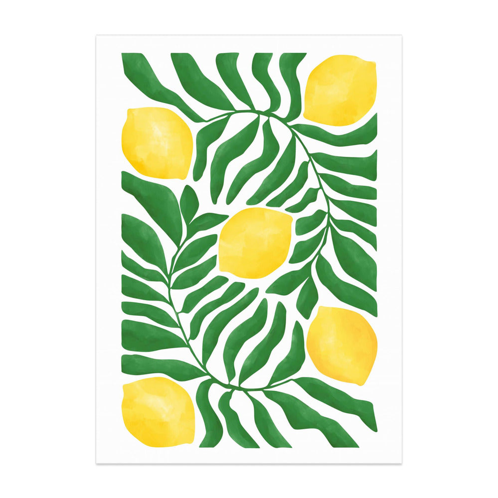 Lemons Art Print