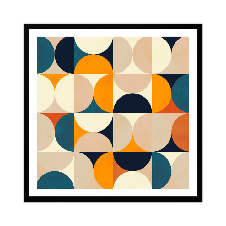 Cuadro "Geometry New 12 Bleu Claire"