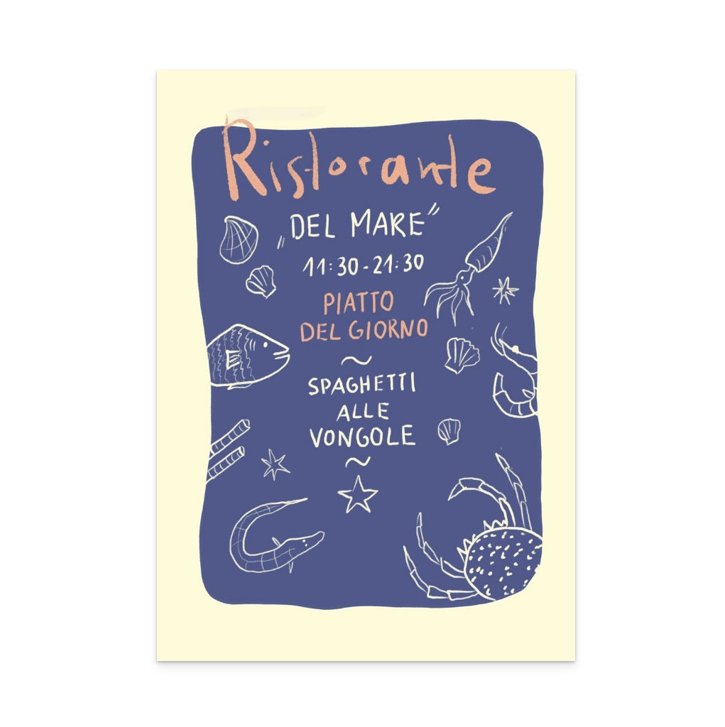 Ristorante Up Art Print