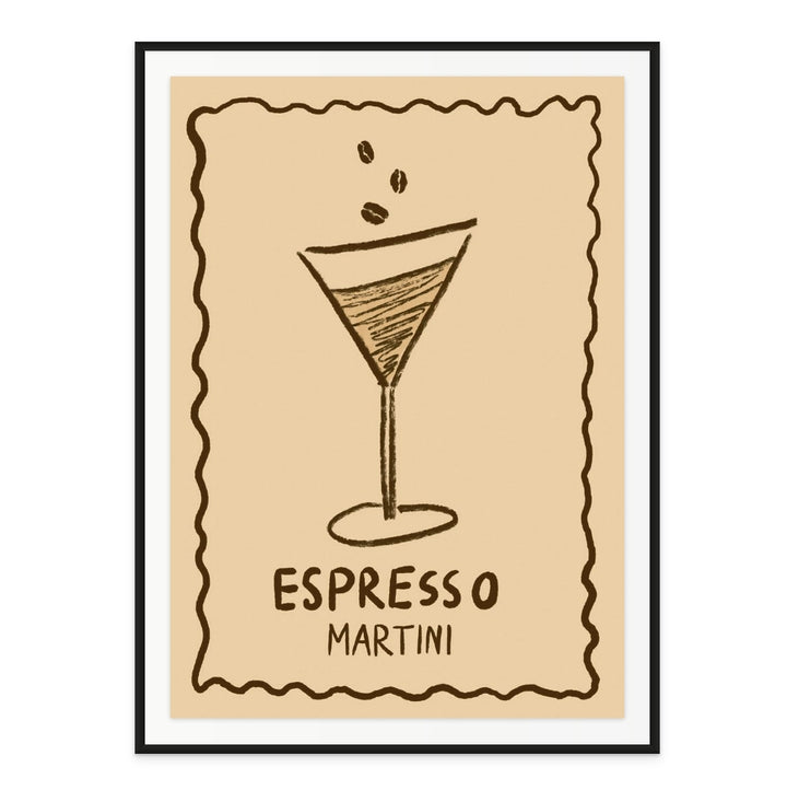 Poster Espresso Martini Up Art Print