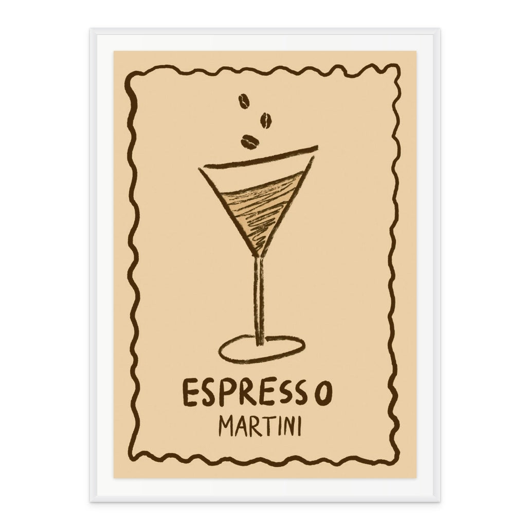 Poster Espresso Martini Up Art Print