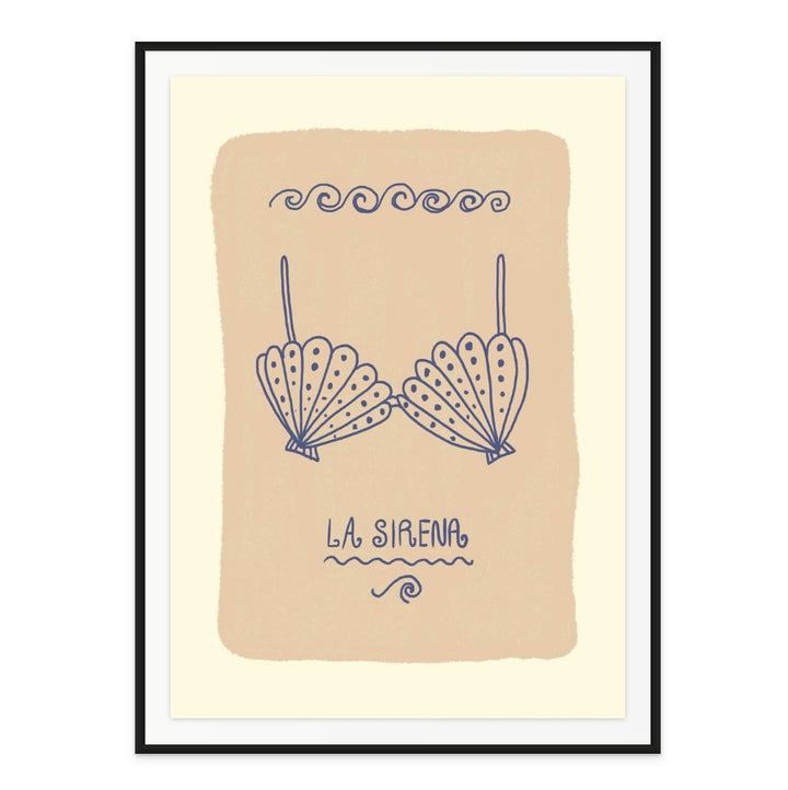 Sirena Up Art Print