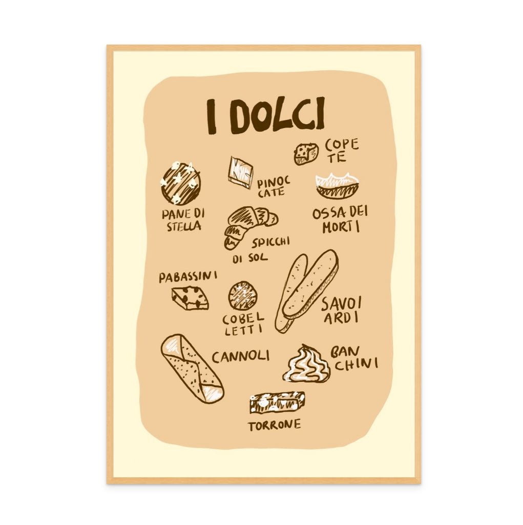 I Dolci Art Print