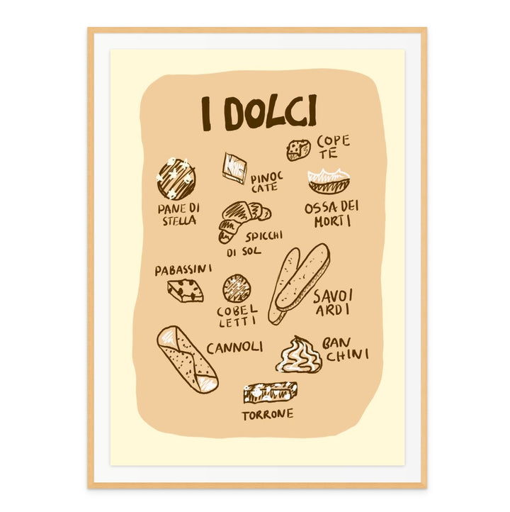 I Dolci Art Print