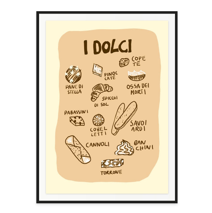 I Dolci Art Print