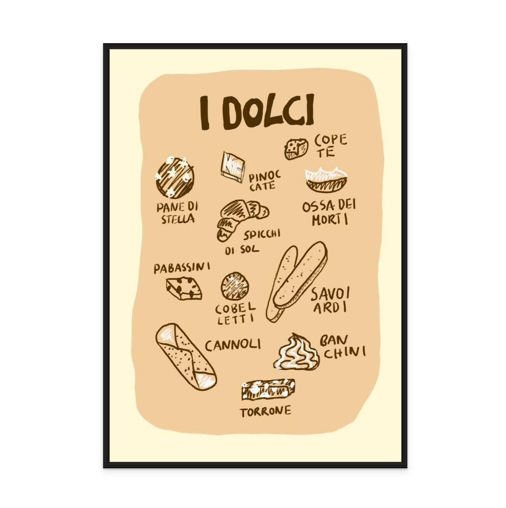 I Dolci Art Print