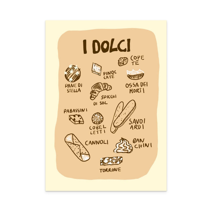 I Dolci Art Print