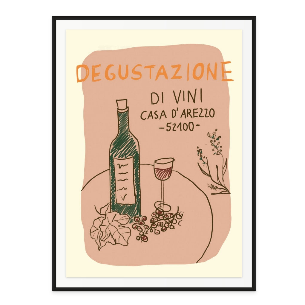 Degustationen Up Art Print