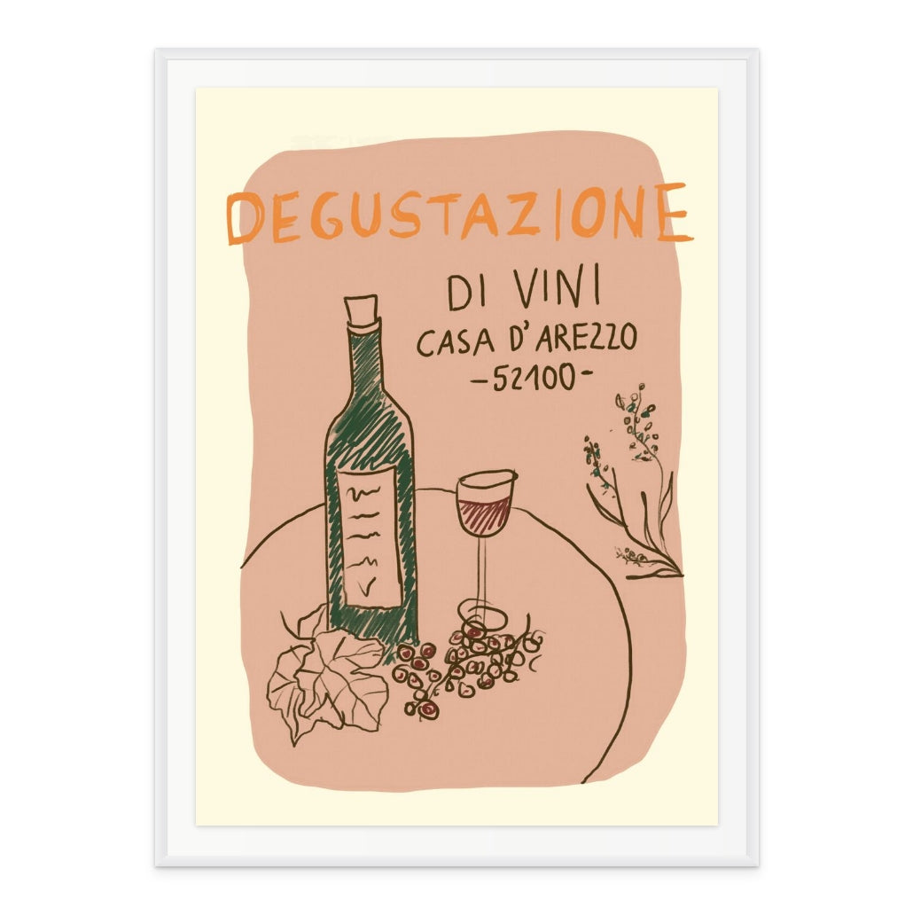 Degustationen Up Art Print