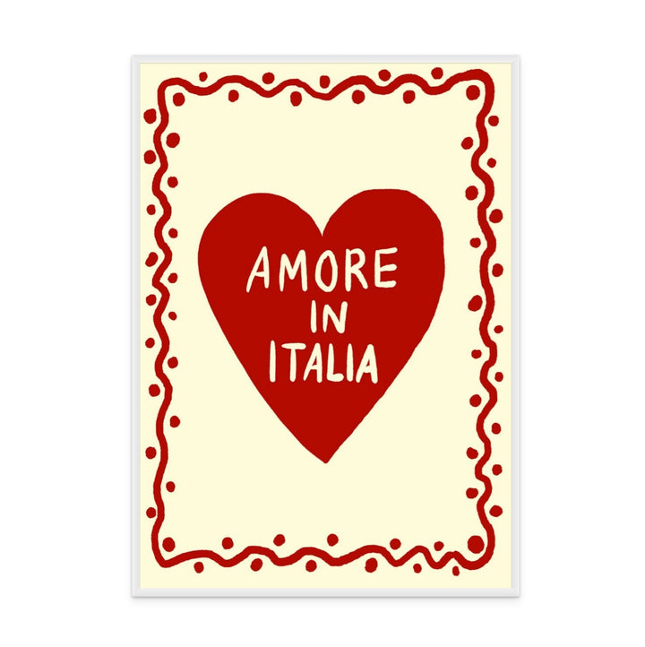 Amore in Italia Up Art Print