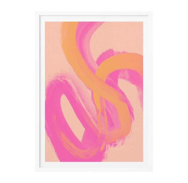 Color Strokes No 14 Art Print