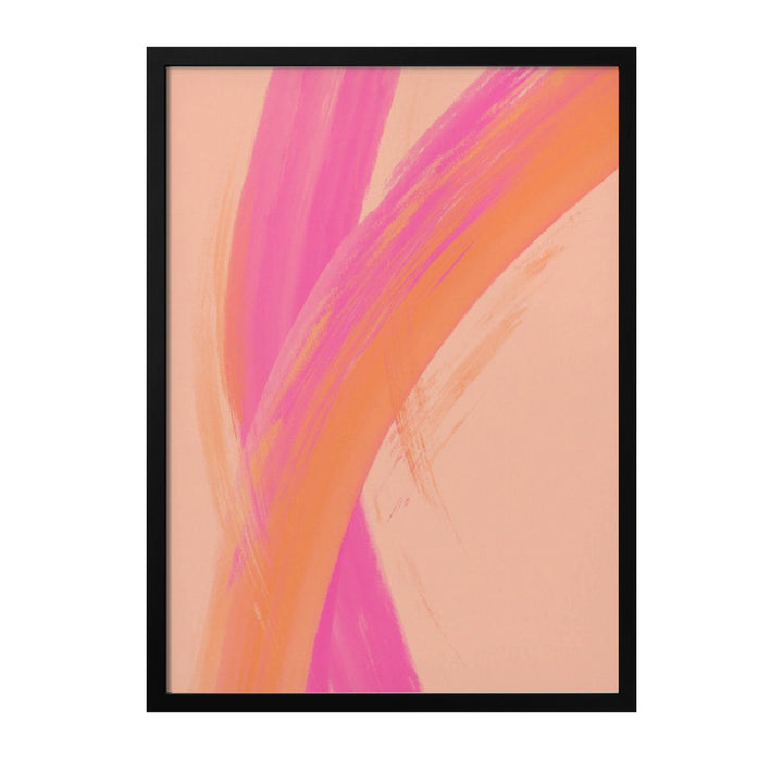 Color strokes no 15 Art Print