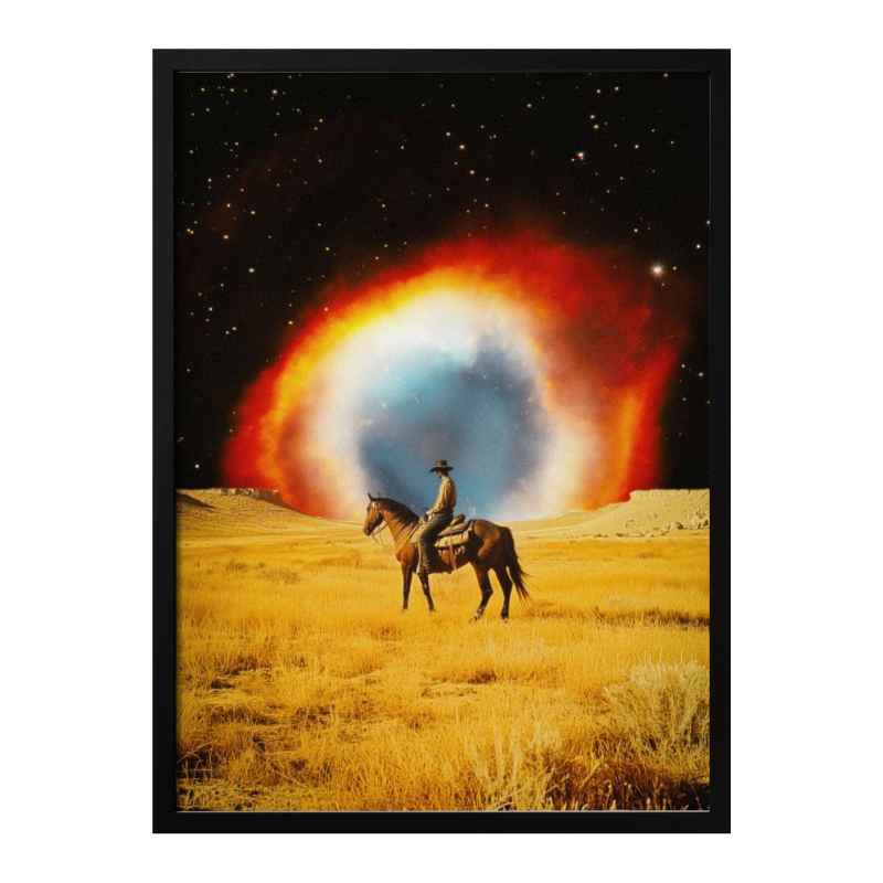 Cuadro "Nebula Cowboy"