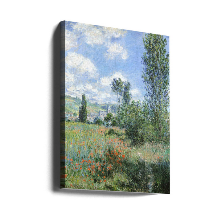 Cuadro "View of VActheuil (1880)"