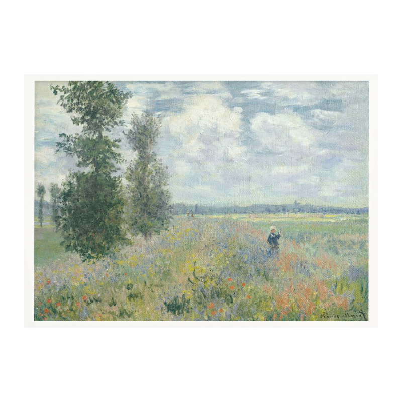 Cuadro "Poppy Fields Near Argenteuil (1875)"