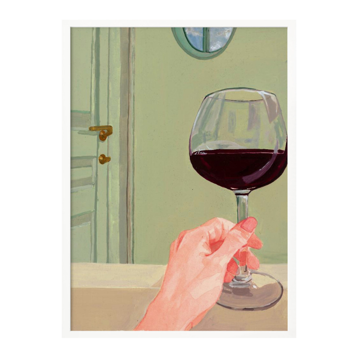 Cuadro "Relaxing Wine Moment"