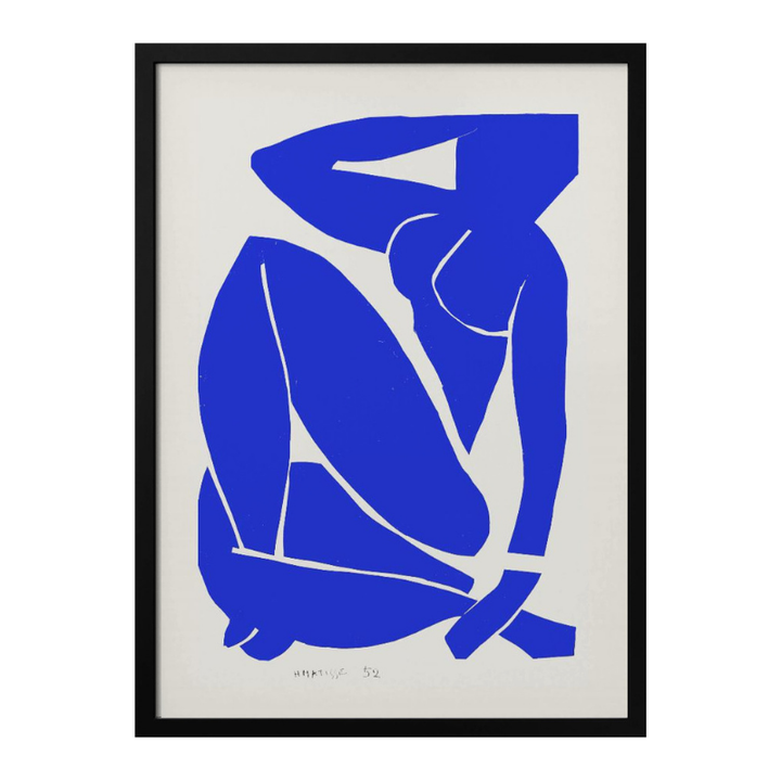 Cuadro "Nudo Blu III 1952"