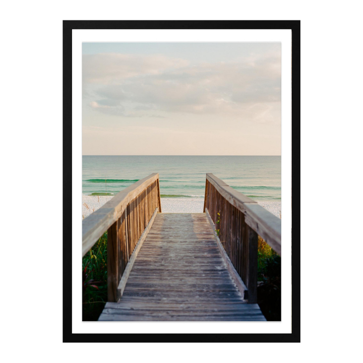 Pastel Ocean Sunset VIII Art Print