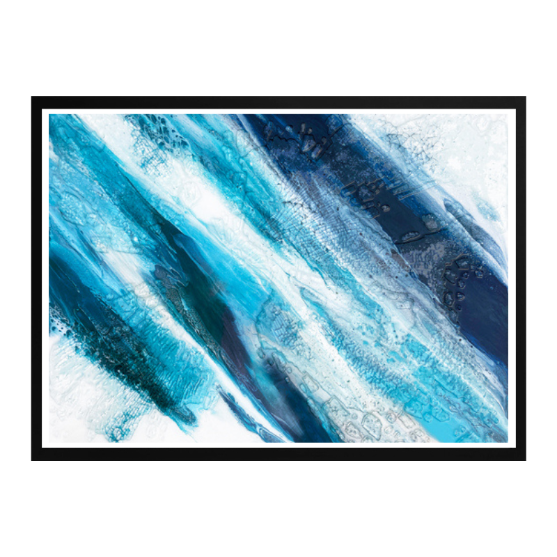 Arctic Ice Art Print