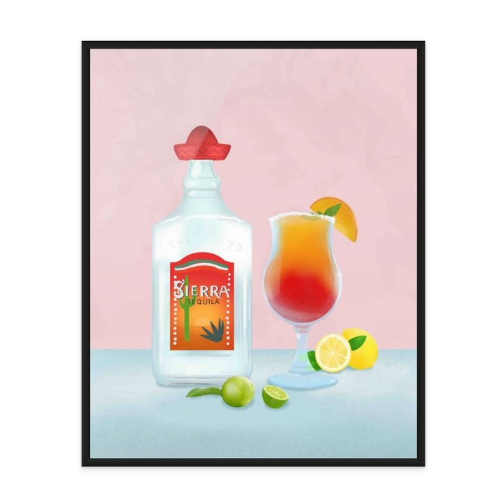 Tequila Art Print