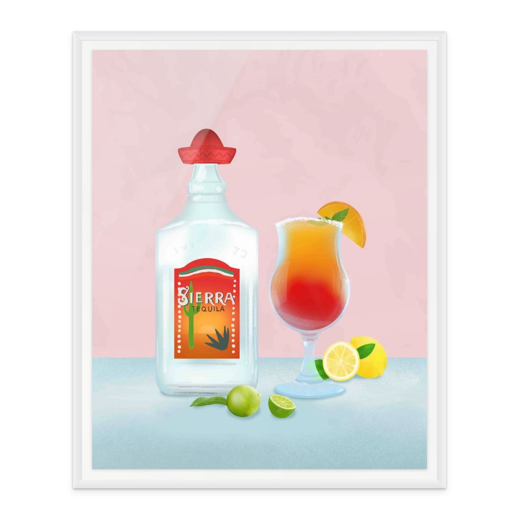 Tequila Art Print