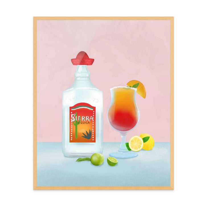 Tequila Art Print