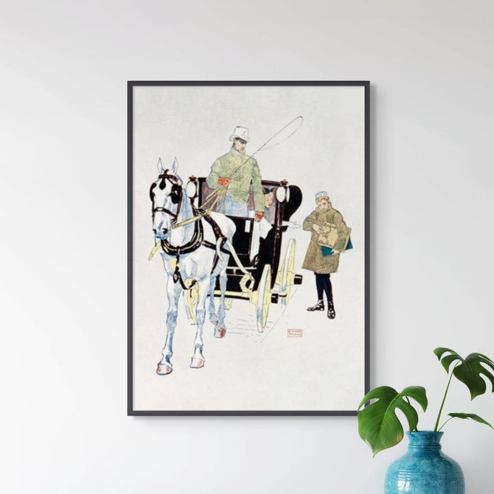 Vintage Carriage Art Print