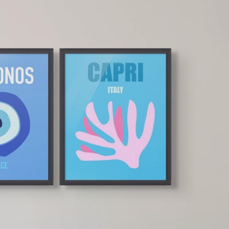 Capri Art Print