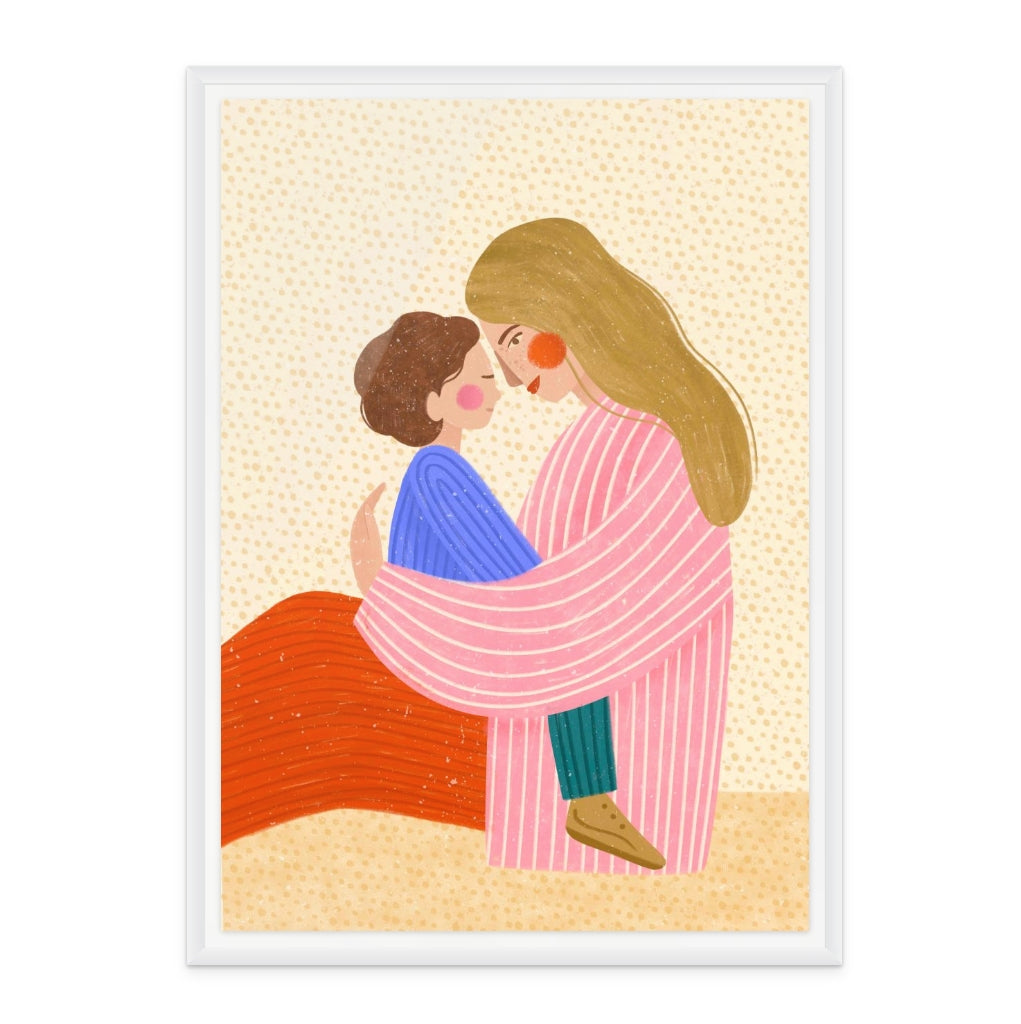 Mum Love Art Print