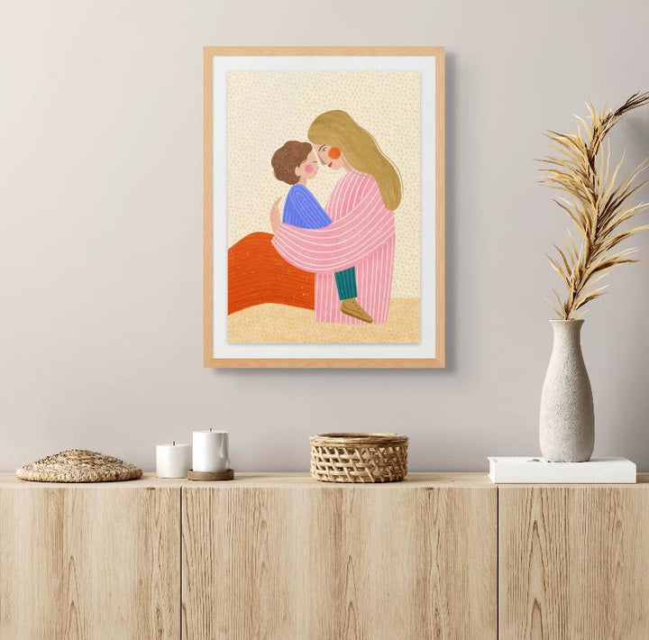 Mum Love Art Print