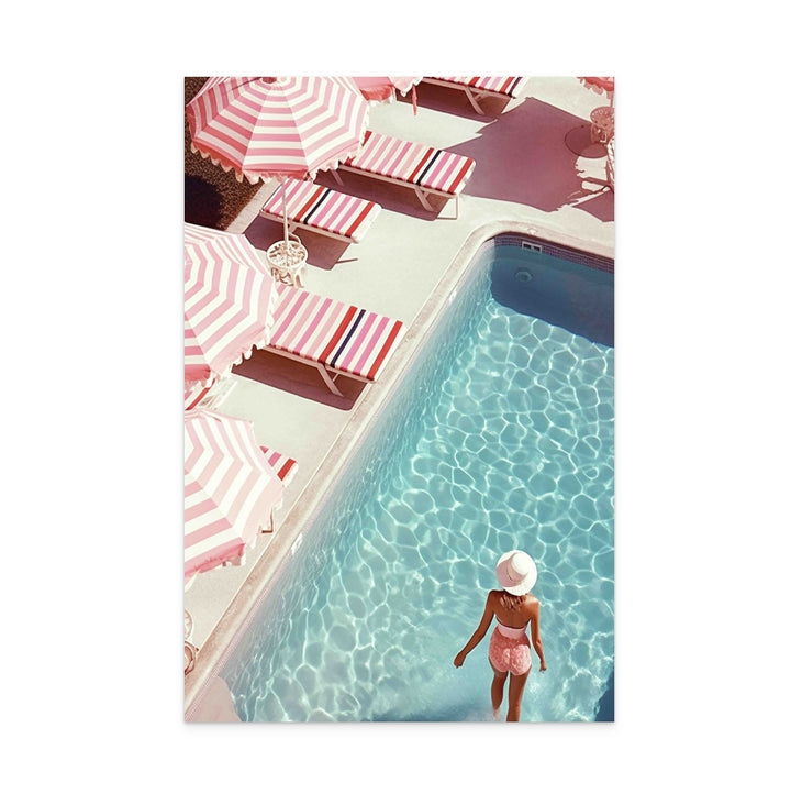 Barbie Core Pool Art Print