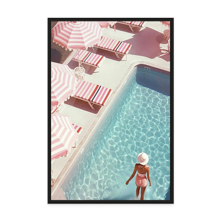 Barbie Core Pool Art Print